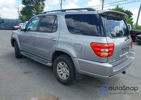 2002 Toyota Sequoia Sr5 V8 z USA, uszkodzony, nr VIN 5TDZT34A52S115213